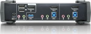 Przełącznik Aten Przełącznik KVMP USB 3.0 4K DisplayPort CS1922 2