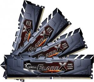 Pamięć G.Skill Flare X, DDR4, 64 GB, 3200MHz, CL16 (F4-3200C16Q-64GFX) 1