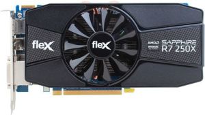 Karta graficzna Sapphire FLEX R7 250X 1GB GDDR5 (128-bit) 2xDVI, DisplayPort, HDMI (11229-03-20G) 2