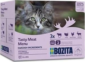 Bozita Bozita Cat Multibox z mięsem saszetki 12x85g 1