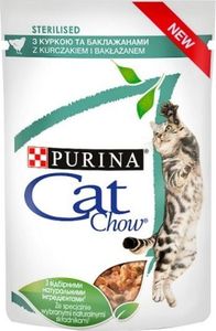 Purina Purina Cat Chow Sterilised Kurczak saszetka 85g 1