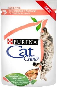 Purina Purina Cat Chow Sensitive Łosoś saszetka 85g 1