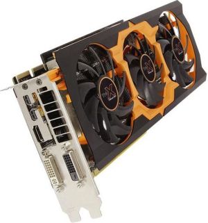 Karta graficzna Sapphire ATI R9 280X 3G GDDR5 (384 Bit) 2xDVI,HDM, 2xMini DisplayPort TRI-X (11221-14-40G) 4