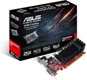 Karta graficzna Asus Radeon R7 240 2GB DDR3 (128-bit) VGA, DVI, HDMI (R7240-SL-2GD3-L) 1