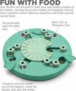 Outward Hound Nina Ottosson Dog Worker Green - gra edukacyjna [69541] 2