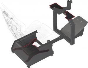 RaceRoom Uchwyt głośnika 2.1 do RR Home Simulator 3