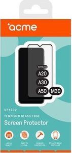 Acme Szkło hartowane SP1202 do Samsung Galaxy A20/ A30 / A50 / M30, czarna ramka-261058 1