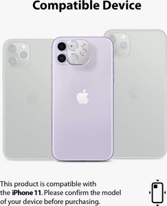 Ringke RINGKE CAMERA STYLING IPHONE 11 SILVER 9