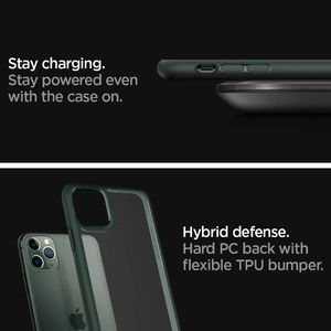 Spigen Ultra Hybrid IPHONE 11 PRO MIDNIGHT GREEN 3
