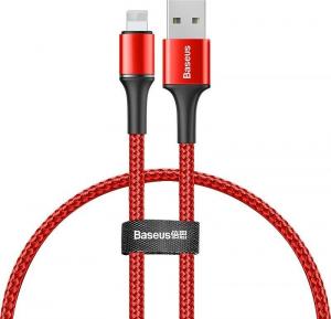 Kabel USB Baseus USB-A - Lightning 0.25 m Czerwony (CALGH-D09) 1