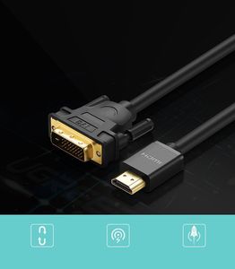 Kabel Ugreen HDMI - DVI-D 1m czarny (30116) 3