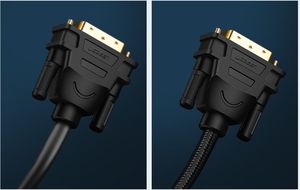 Kabel Ugreen HDMI - DVI-D 1m czarny (30116) 9