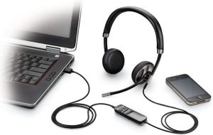 Słuchawki Plantronics Blackwire C720-M, Czarne 3