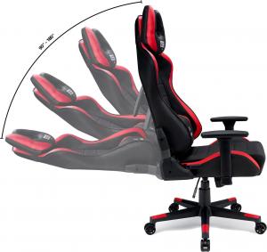 Fotel IMBA Seat Warrior Czerwony 7