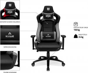 Fotel IMBA Seat Rogue Szary 5