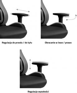 Fotel IMBA Seat Rogue Szary 8