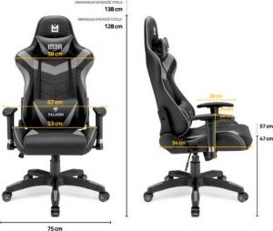 Fotel IMBA Seat Paladin Szary 6