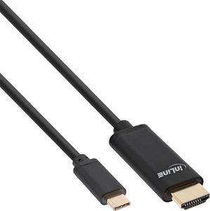 Kabel USB InLine USB-C - HDMI 3 m Czarny (64113) 1