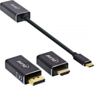 Adapter USB InLine USB-C - DisplayPort Czarny (64109B) 2