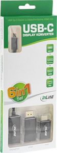 Adapter USB InLine USB-C - DisplayPort Czarny (64109B) 4