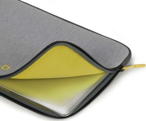 Etui Dicota Skin FLOW 15.6" Szaro-żółty 2
