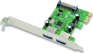 Kontroler Conceptronic PCIe x1 - 2x 3.0 (EMRICK01G) 1
