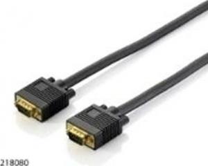 Kabel Equip D-Sub (VGA) - D-Sub (VGA) 1.8m czarny (218130) 1