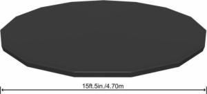 Bestway Pokrywa do basenu stelażowego 457 cm (58038) 3