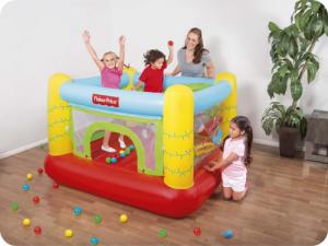 Bestway Fisher Price Dmuchany Zamek Trampolina z Piłkami 175cm x 173m x 114cm 4