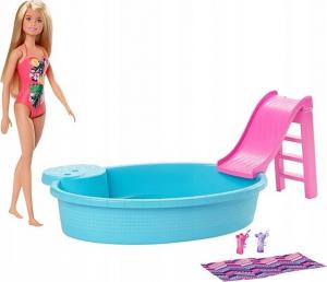 Lalka Barbie Mattel - Basen (GHL91) 1
