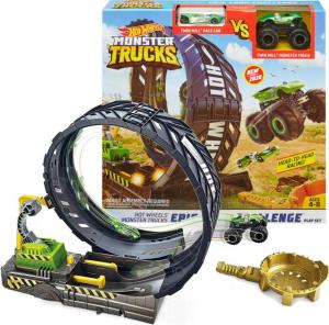 Hot Wheels Wyrzutnia Monster Trucks Pętla  (GKY00) 2