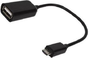 Adapter USB Sandberg microUSB - USB Czarny  (440-64) 1