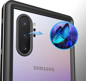 Etui Wodoodporne + pasek Galaxy Note 10+ - Blue uniwersalny 12