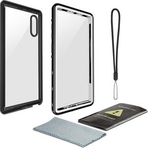 Etui Wodoodporne + pasek Galaxy Note 10+ - Black uniwersalny 8