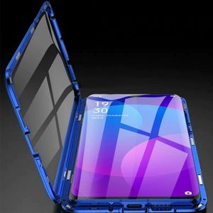 Etui Magnetyczne Front+Back Oppo A9 2020 - Black uniwersalny 7