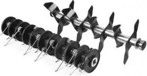 Hecht Wertykulator spalinowy do trawy aerator 2w1 + 2 wałki metalowa obudowa (5641) 6