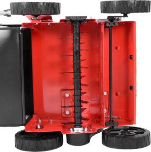 Hecht Wertykulator Spalinowy do trawy Aerator 2w1 B&S Briggs & Stratton 750E + 2 wałki metalowa obudowa (5676) 8