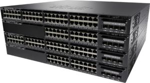 Switch Cisco WS-C3650-48PD-S 1