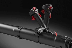 Oleo-Mac OLEO MAC BV900 5KM ODKURZACZ SPALINOWY OGRODOWY DMUCHAWA DO LIŚCI PREMIUM 56599001E1 8