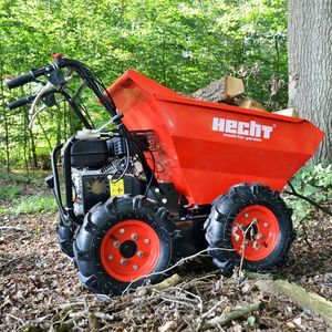 Hecht HECHT 2636 WOZIDŁO TRANSPORTER BUDOWLANY OGRODOWY TACZKA WYWROTKA MOC 6,5 KM 7