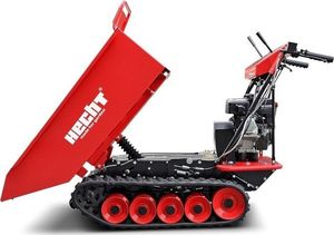 Hecht 2950 WOZIDŁO TRANSPORTER BUDOWLANY OGRODOWY TACZKA WYWROTKA NA GĄSIENICACH MOC 9KM 2