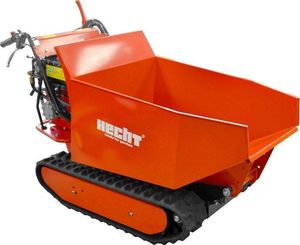 Hecht 2950 WOZIDŁO TRANSPORTER BUDOWLANY OGRODOWY TACZKA WYWROTKA NA GĄSIENICACH MOC 9KM 5