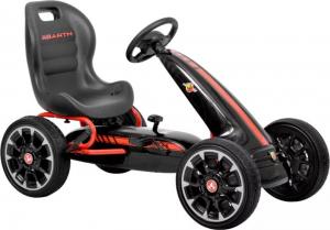 Hecht Abarth Black Fiat Gokart Jeździk Z Napędem Na Pedały Zabawka Samochód Dla Dziecii 1