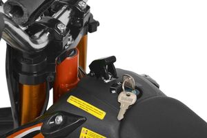 Hecht 54500 Motor Skuter Elektryczny Akumulatorowy Motocross Minicross Motorek Motocykl Zabawka Dla Dzieci Uniwersalny 6