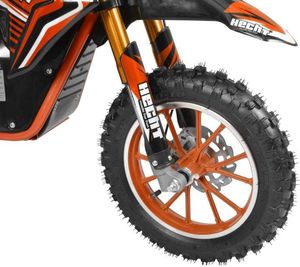 Hecht 54500 Motor Skuter Elektryczny Akumulatorowy Motocross Minicross Motorek Motocykl Zabawka Dla Dzieci Uniwersalny 10