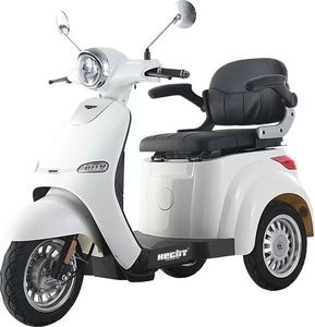 Hecht Citis Max White Wózek Skuter Elektryczny Inwalidzki Dla Seniora Akumulatorowy E-skuter Motora 1