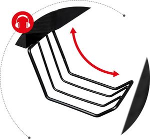 Biurko Huzaro Hero 2.5 Czarne 120 cmx60 cm 9