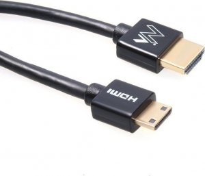 Kabel Maclean HDMI Mini - HDMI 0.5m czarny (MCTV-710) 1
