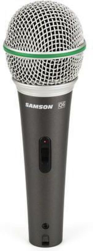 Mikrofon Samson Q6 XLR dynamiczny 3 szt. superkardioida wyłącznik On/Off (SAQ6CL3P) 1
