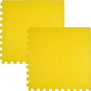 Humbi Humbi Mata piankowa Puzzle piankowe 2 szt. żółty 62 x 62 x 1 cm uniwersalny 1